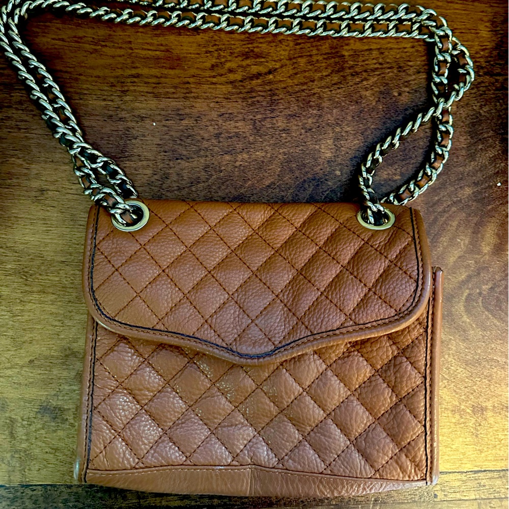 Rebecca Minkoff quilted chain mini bag